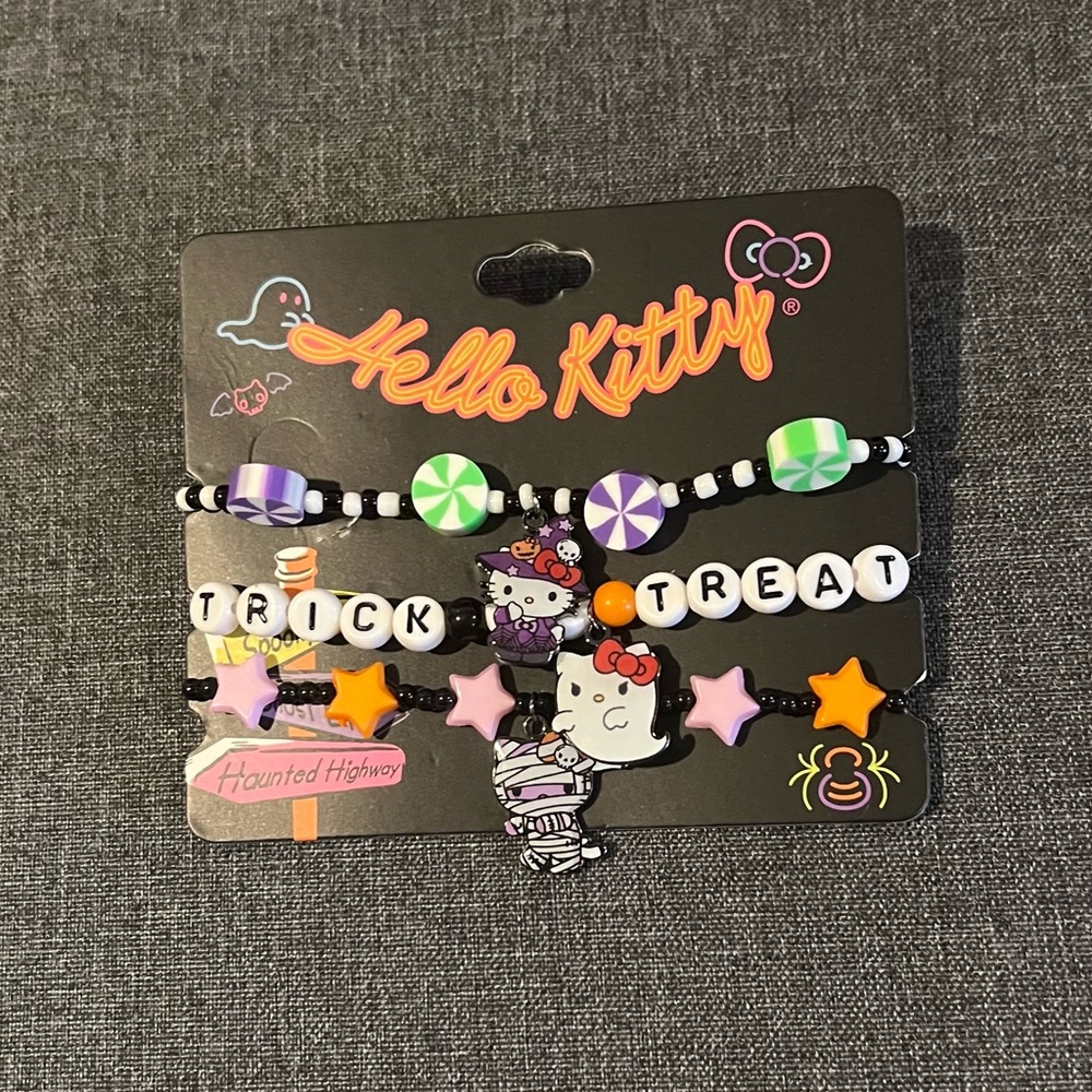 halloween hello kitty bracelets